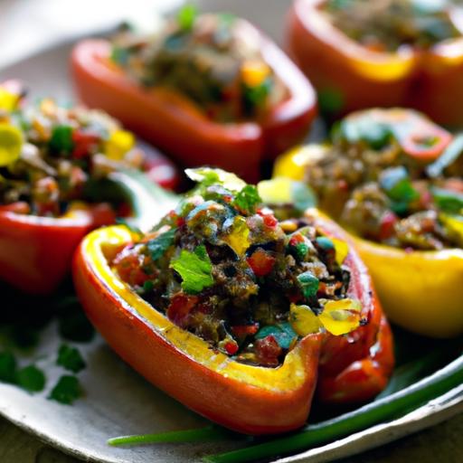 Colorful Quinoa Stuffed Peppers: A Nutritious Delight