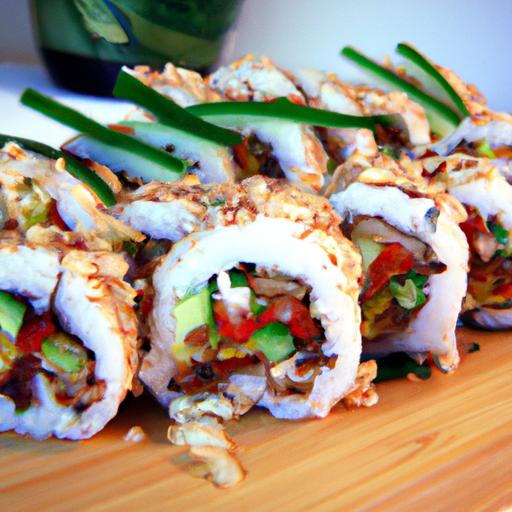 Delicious Vegan‌ Sushi Rolls Made with ⁢Nutty Brown Rice