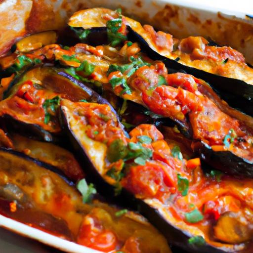 Savory Baked Eggplant in Homemade Tomato Sauce Delight