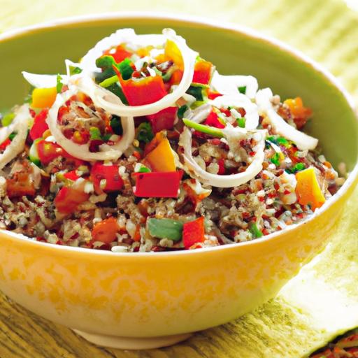 Colorful Quinoa & Roasted Veggie Bowl: A Nutritious Delight