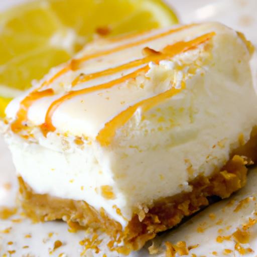 Zesty Delight: How to Make No Bake Lemon Cheesecake Bars