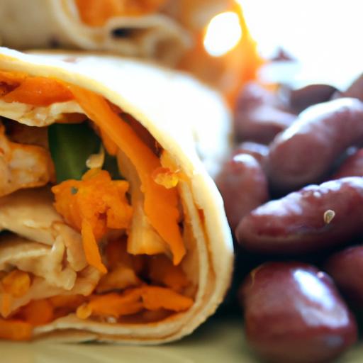 Energize Mornings: Whole Wheat Breakfast Burrito with Beans