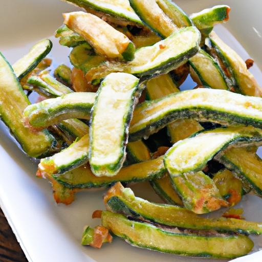 Crispy & healthy: How ‍to ‌Make Perfect ‌Baked Zucchini Fries