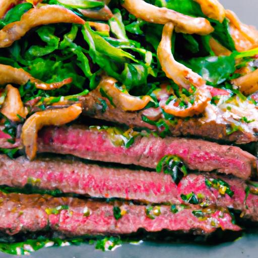 Savor Skirt Steak ‌Perfection with Zesty Chimichurri Sauce