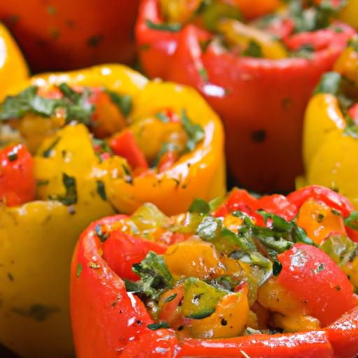 A Colorful Guide to Perfectly Stuffed Bell Peppers