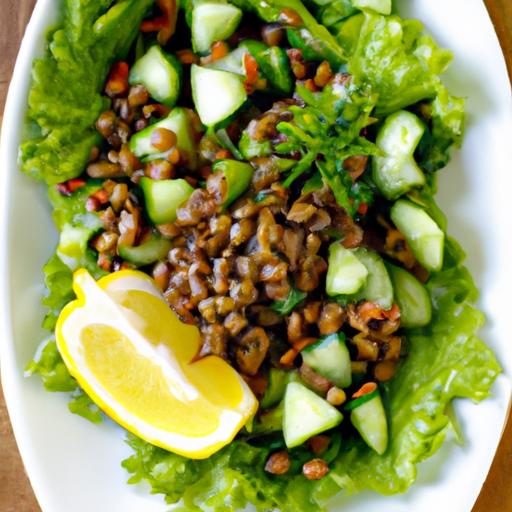 Fresh and Nutritious: The Ultimate Lentil Cucumber Salad