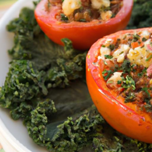 Wholesome Kale and Quinoa Stuffed tomatoes Recipe Guide