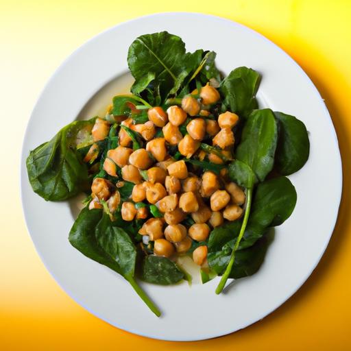 Flavorful Curried Chickpeas and Spinach: A Healthy Delight