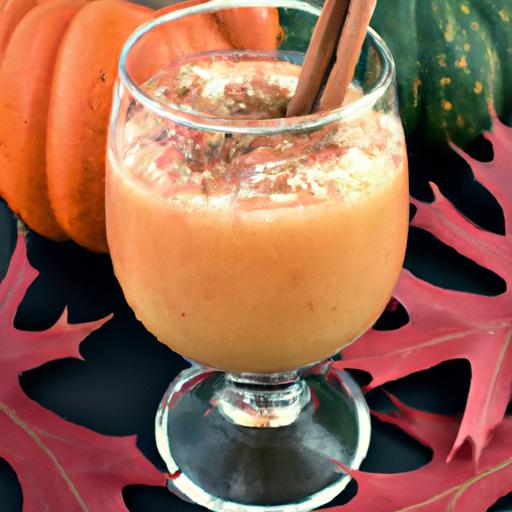 Warm Up Your Day with a Pumpkin Cinnamon Smoothie Delight