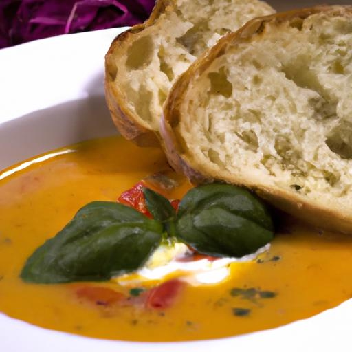 Savor the Flavor: ‌Roasted Red Pepper & Tomato Soup recipe