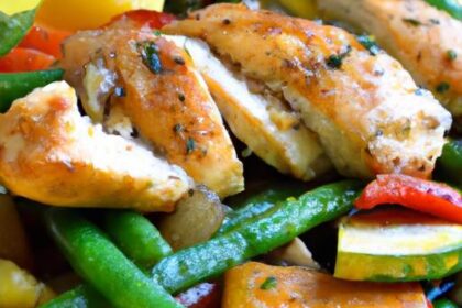 Wholesome Chicken & Veggie Skillet: Nutritious and Tasty