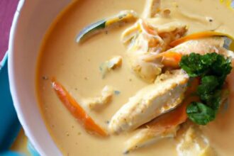 Creamy Coconut Curry Chicken Soup: A Flavorful Comfort Bowl