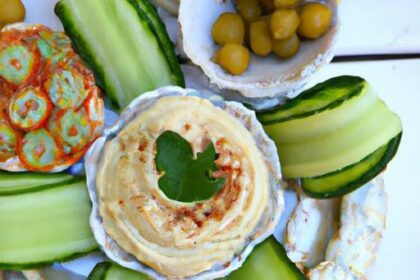 Refreshing Cucumber & Hummus Bites: Healthy Snack Ideas