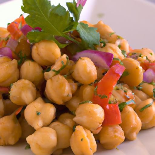 Zesty Moroccan Spiced Chickpea Salad: A Flavorful Twist