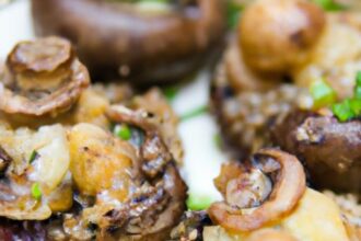 Deliciously Nutritious: Stuffed Mushrooms with Quinoa Flair