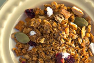 Crunchy Coconut & Pumpkin Seed Granola: A Nutty Delight