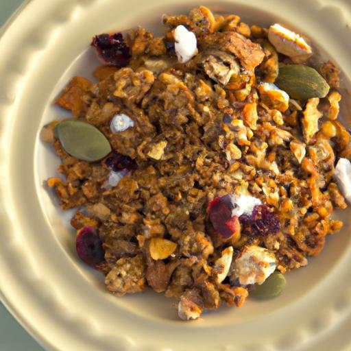 Crunchy Coconut & Pumpkin Seed Granola: A Nutty Delight