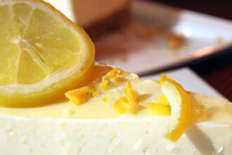 Zesty No-Bake Lemon Cheesecake Bars: A Refreshing Treat