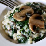 Creamy Mushroom & Spinach Risotto: A Flavorful Feast