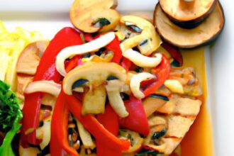 Tangy Tempeh Delight: Soy Sauce and Vinegar Bliss