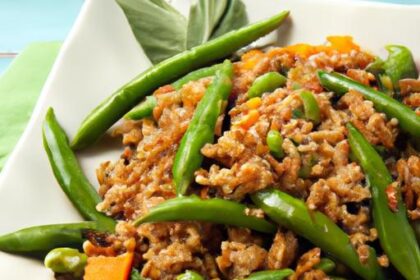 Nutritious Bliss: Brown Rice & Edamame Stir-Fry Delight