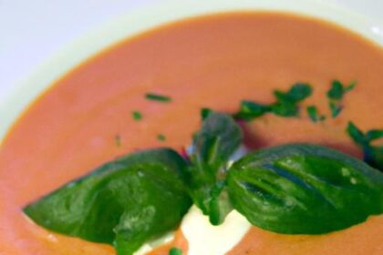 Savor the Flavors: Creamy Tomato Basil Bisque Unveiled