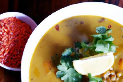 Creamy Coconut Curry Lentil Soup: A Flavorful Fusion Bowl