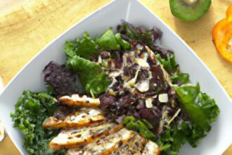 Savor the Flavor: Grilled Chicken and Kale Salad Delight