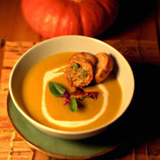 Cozy Butternut Squash Soup Infused with Warm Nutmeg Flair