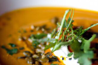 Velvety Curry Coconut Red Lentil Soup: A Flavorful Delight