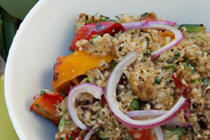 Nourish Naturally: Quinoa Salad with Roasted Veggies Delight