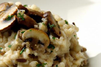 Hearty Barley & Mushroom Risotto: A Nutty, Earthy Delight