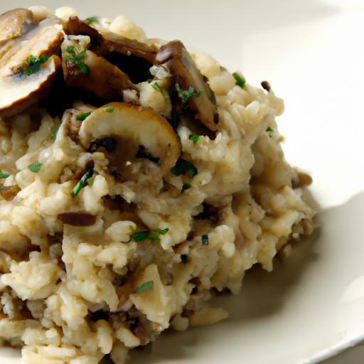 Hearty Barley & Mushroom Risotto: A Nutty, Earthy Delight
