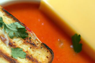 The Perfect Pairing: Grilled Cheese Meets Tomato Soup Delight