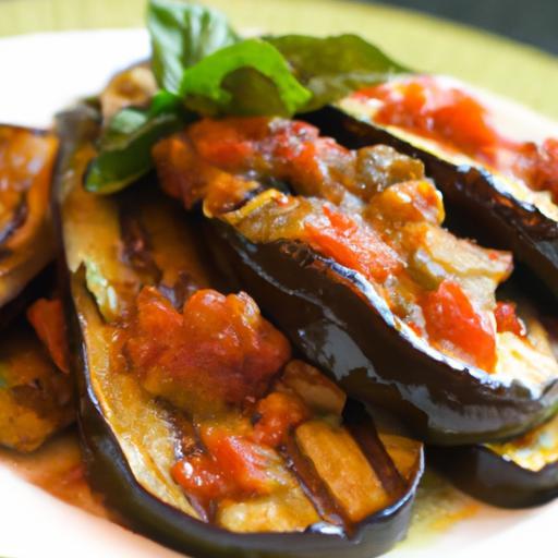 Savory Baked Eggplant with Rich Tomato Sauce Recipe