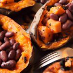 Hearty Baked Sweet Potatoes with Black Beans: A Flavorful Fusion