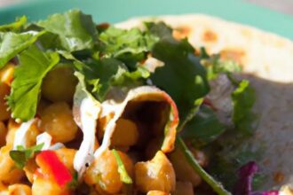Fiery Flavor: Crafting the Perfect Spicy Chickpea Wrap