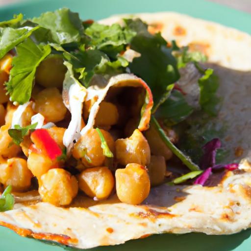 Fiery Flavor: Crafting the Perfect Spicy Chickpea Wrap