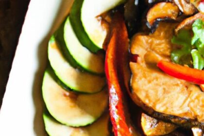 Savor the Flavor: Grilled Tempeh with Zesty Ginger Marinade