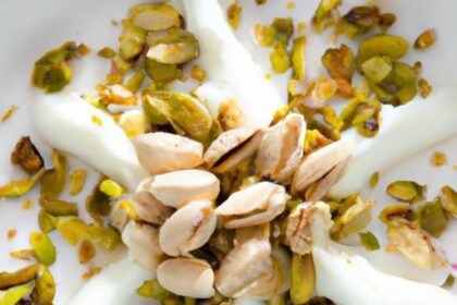 Sweet Harmony: Greek Yogurt with Honey & Crunchy Pistachios
