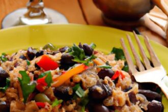 Flavorful Spanish Rice with Black Beans: A Simple Home Recipe