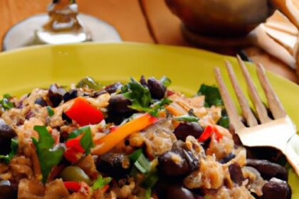Flavorful Spanish Rice with Black Beans: A Simple Home Recipe