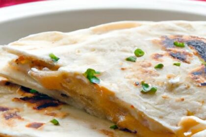 Savor the Perfect Chicken and Cheese Quesadilla Delight