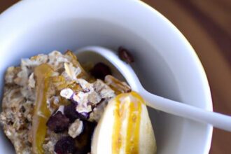 Sweet & Simple: Microwave Oatmeal with Honey Bliss