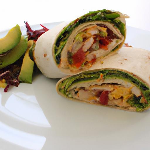 Deliciously Fresh: Crafting the Perfect Turkey Avocado Wrap