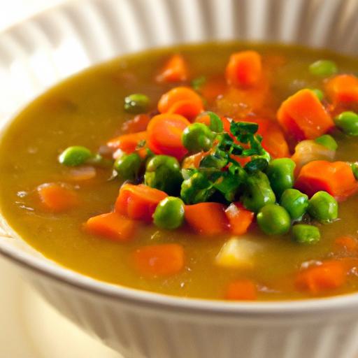 Hearty Split Pea Soup with Carrots: A Comforting Classic