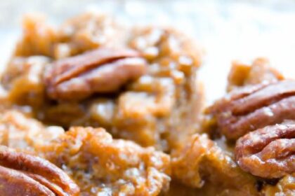 Crunchy Low-Carb Pecan Bars: Nutty Delight, Guilt-Free Treat