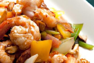 Savor the Zest: Ginger Shrimp Stir-Fry with Fresh Veggies