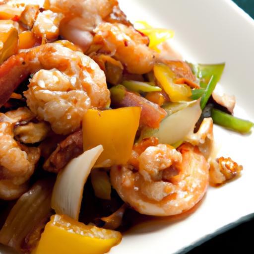 Savor the Zest: Ginger Shrimp Stir-Fry with Fresh Veggies