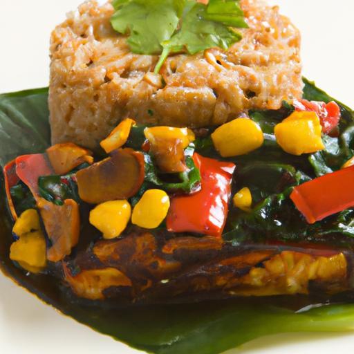 Savor Sunset Flavors: Grilled Tempeh with Zesty Ginger Touch